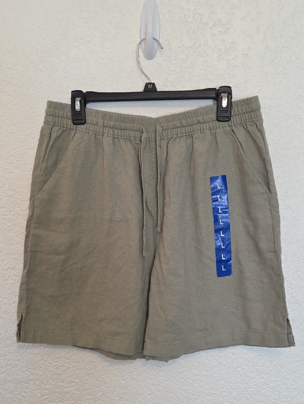 Gloria Vanderbilt Linen Blend Shorts, NWT, Size L